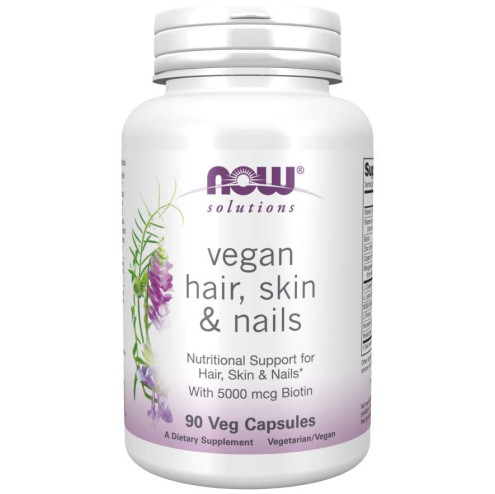 Vegan Hair, Skin & Nails,  90 Veg Capsules
